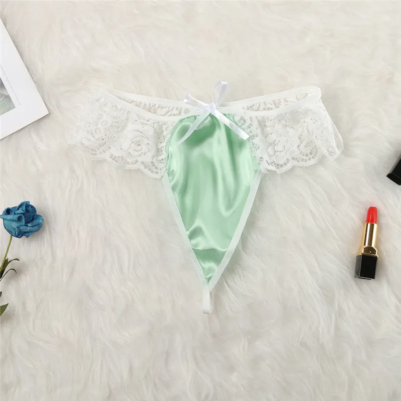 Сексуальные кружевные трусики нижнее белье для женщин стринги сзади женское