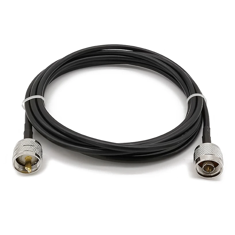 Wi-Fi антенный кабель PL259 папа-N Тип папа 50 см RG58 коаксиальный низкие потери Ом для