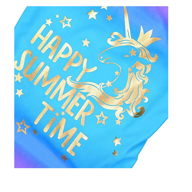 MAICO/цельный купальный костюм для девочек с рисунком дельфинов крест накрест