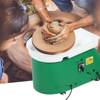 350w 24cm brushless electric pottery wheel machine ceramic shaping tool pottery art machine for student and amateur