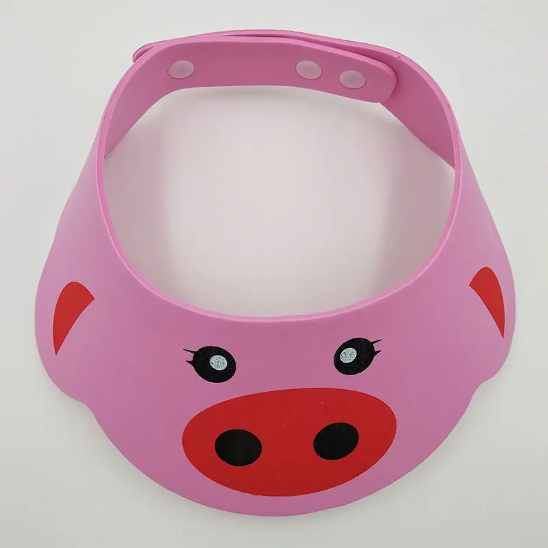 Регулируемая Шапочка для детского душа мягкая шапочка защиты ребенка от шампуня