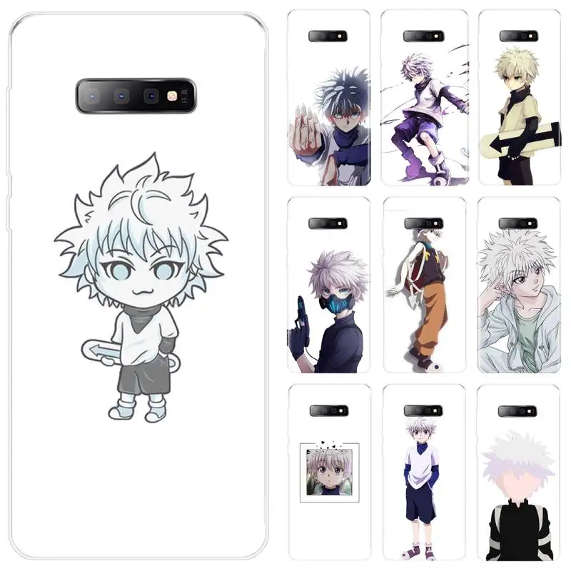 

Hunter X Hunter Killua Zaoldyeck Phone Case For Samsung Galaxy S5 S6 S7 S8 S9 S10 S10e S20 edge plus lite Cover Shell Funda