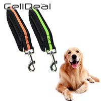 dog pet leash walking training traction rope explosion proof for medium large dog buffer elastic leashes with rubber handle