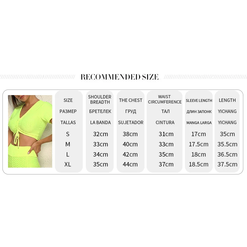 

Women Gym Drawstring Sport Shirts Quick Dry Running T-Shirt Sleeve Fitness Breathable Workout Crop Tops Tight Yoga Sportswear
