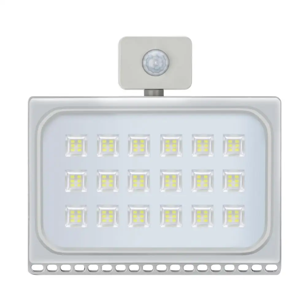

Newest 10W LED Floodlight SMD Outdoor Lamp Mit Bewegungsmelder Cool white #W0