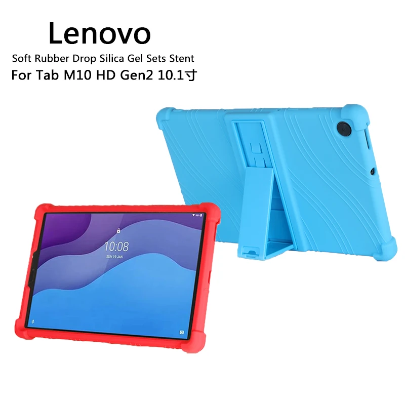

Case For Lenovo Tab M10 HD Gen2 Funda Stand Soft Silicon Cover for Lenovo TB-X306F M10 10.1 ShockProof Tablet The Shell