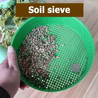 garden soil filter jardin net sifter plastic soil sieve filter mesh for plant soil stone sifting home garden tools