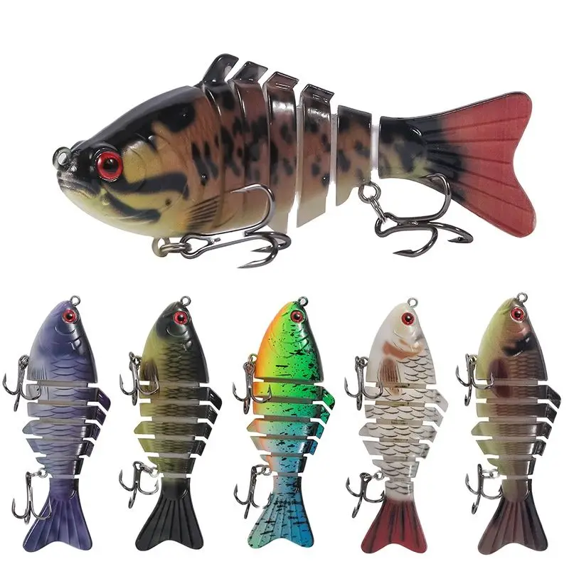 

Luya fishing lure 10CM / 15.7G multi-section fishing lure bionic bait all waters fishing lure outdoor fishing supplies