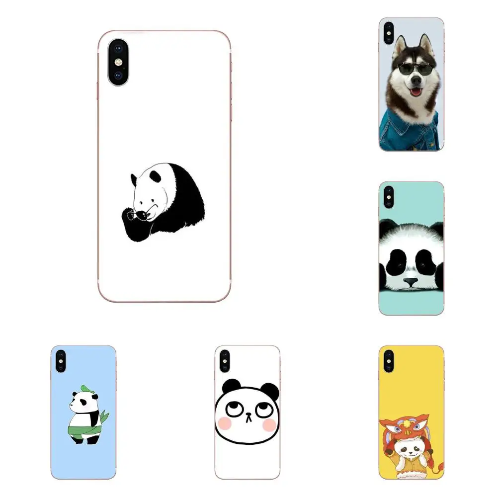 Милая собака мультяшная панда Adorkable для Huawei Honor 4C 5A 5C 5X6 6A 6X7 7A 7C 7X8 8C 8S 9 10 10i 20 20i Lite рro