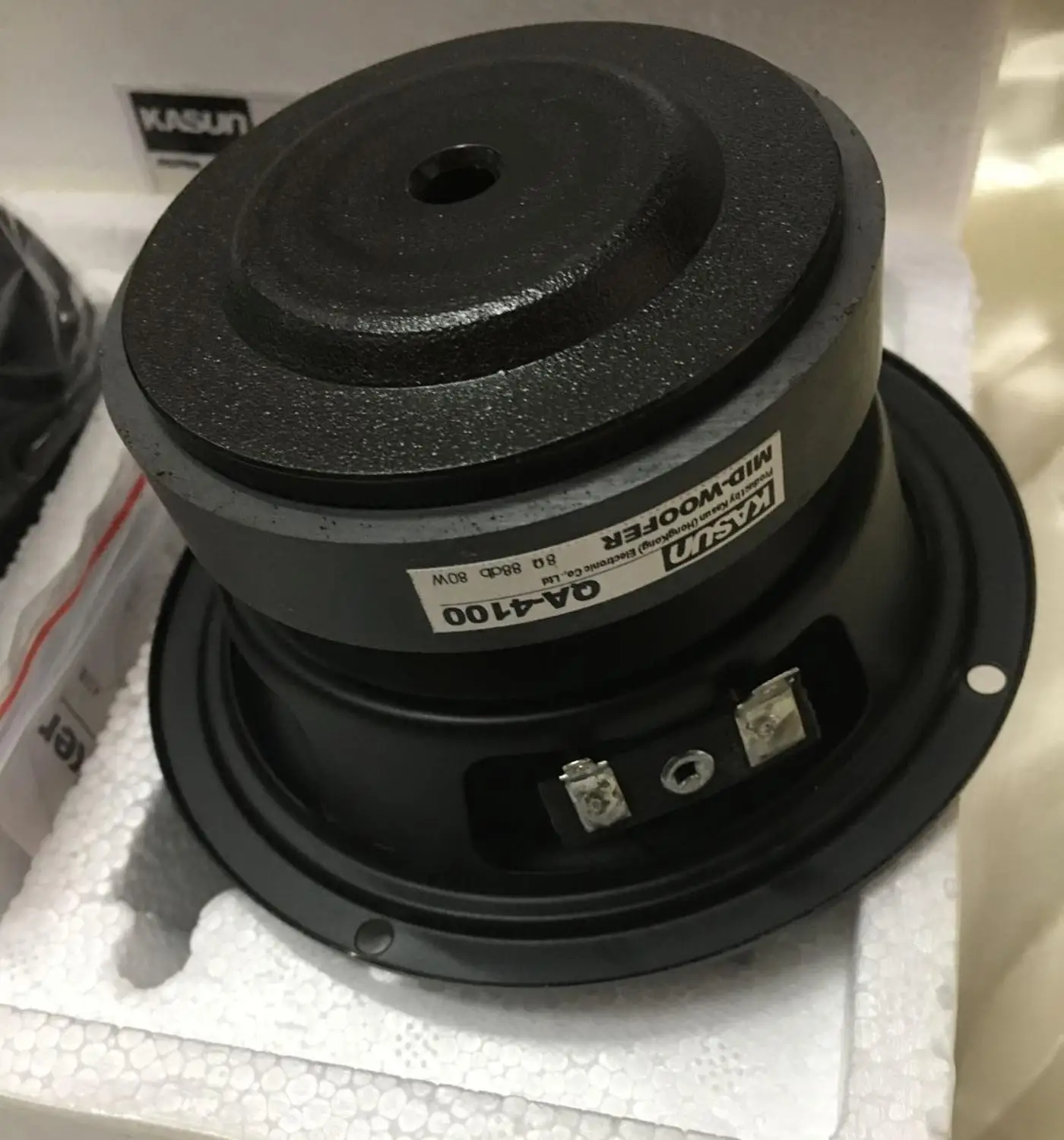 Kasun QA-4100 4 дюймов mid НЧ-динамик Средний НЧ-динамик 80 Вт 8 Ом 2 шт./лот