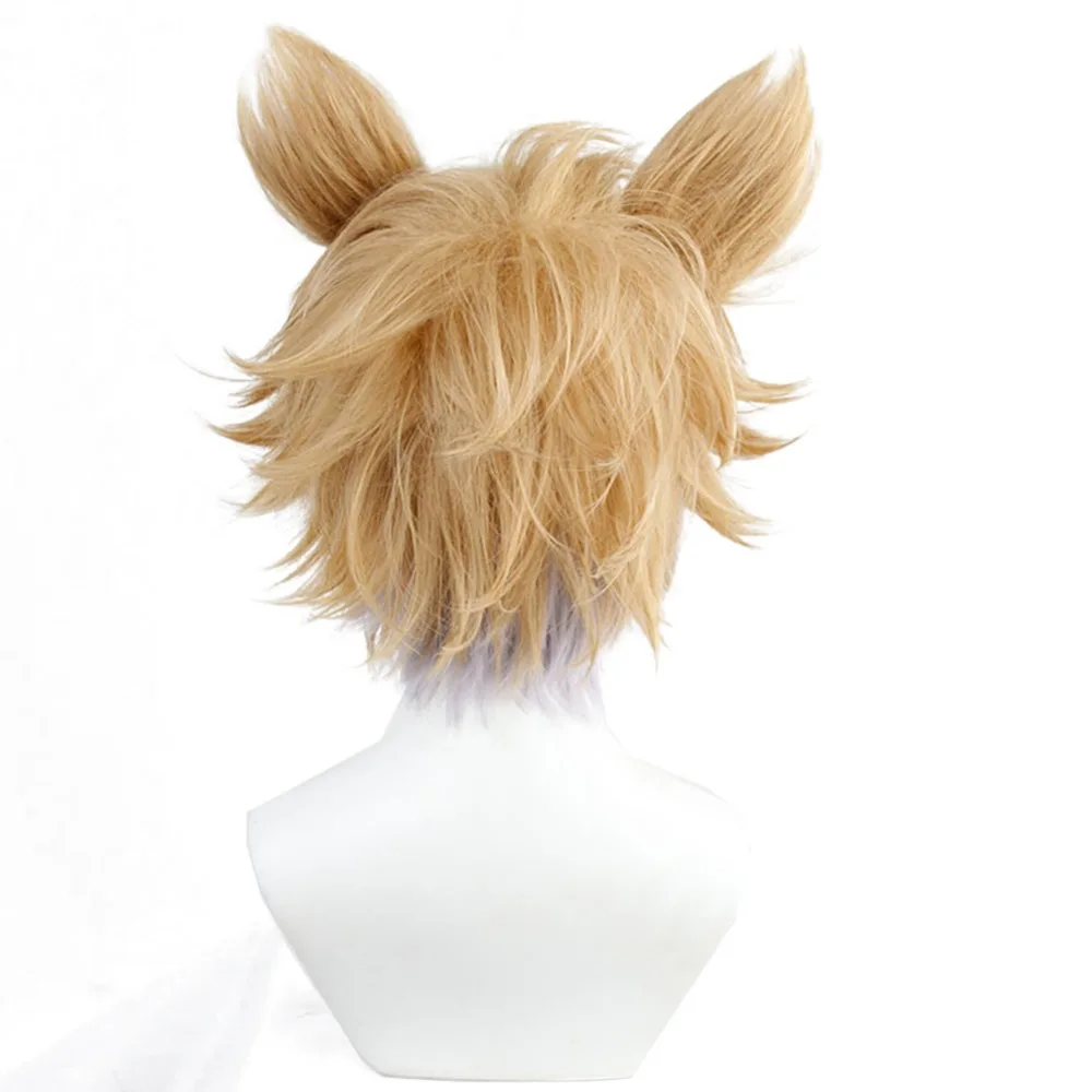 

Anime Twisted Wonderland Cosplay Ruggie Bucchi Short Wig Halloween Carnival Wigs Cosplay Prop+Free Wig Cap