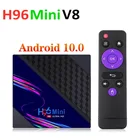 Приставка Смарт-ТВ H96 mini V8, Android 10,0, 4K, 1080P, RK3228A, Wi-Fi, USB 2,0, 2 + 16 ГБ, мультимедийный плеер H96mini v8