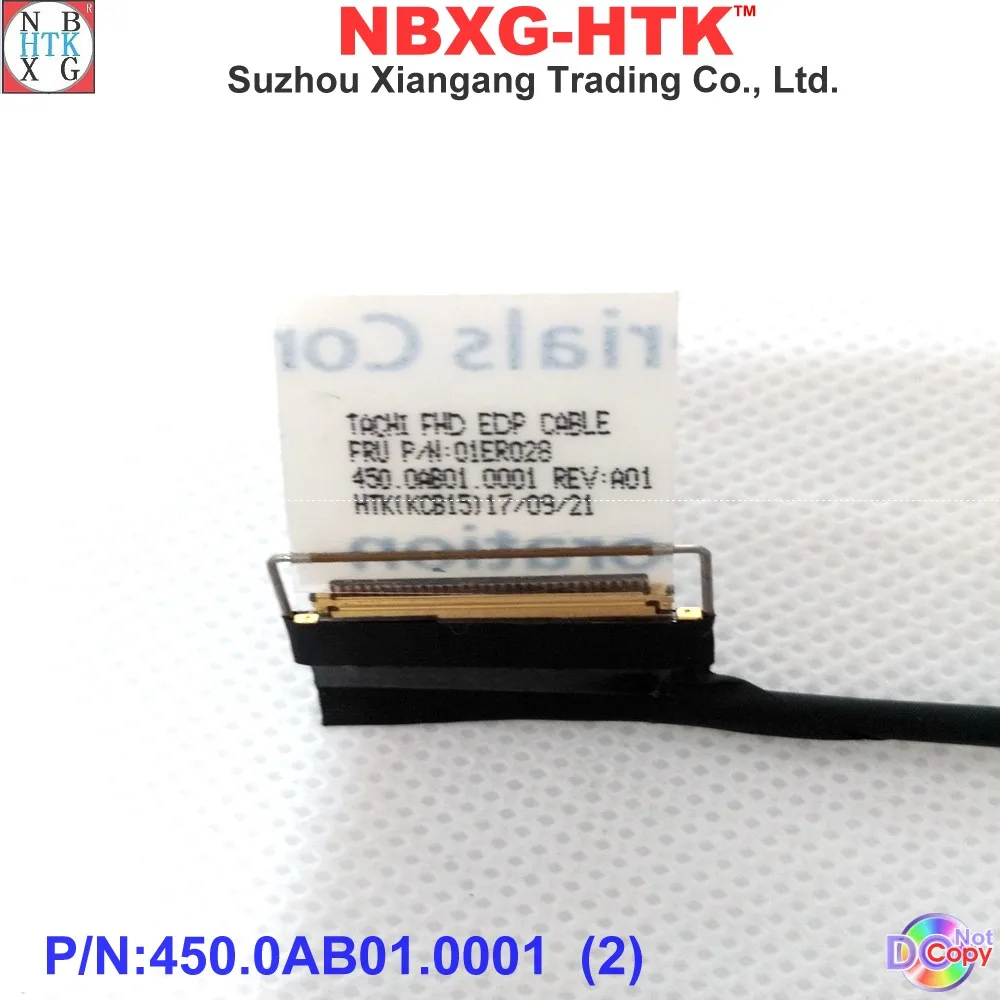 Гибкий провод для ноутбука Lenovo ThinkPad T550 W550S T570 P51S P52S T580 01ER028 ЖК дисплей светодиодный