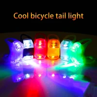 new night led bicycle light outdoor waterproof high brightness bicycle tail light mtb bike cycling warning lamp bike accessories