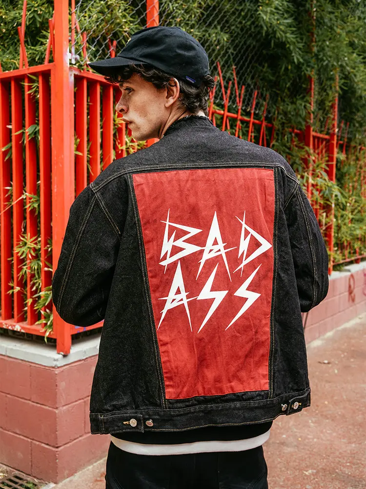 VIISHOW уличная Мужская куртка с принтом Брендовые джинсовые куртки мужские Veste Homme