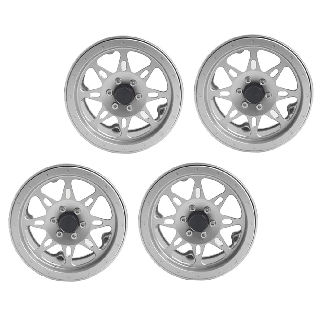 

4Pcs RC 2.2'' Beadlock Wheel Hubs for Axial SCX10 D90 CC01 D110 RC Car