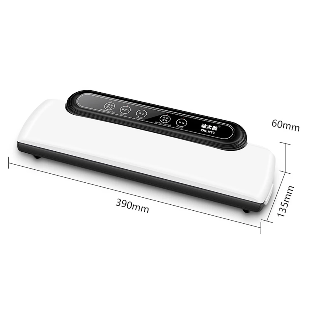 

Best Electric Vacuum Food Sealer Packaging Machine For Home Kitchen Food Saver Bags Commercial Vacuum Food Sealing dropship#38