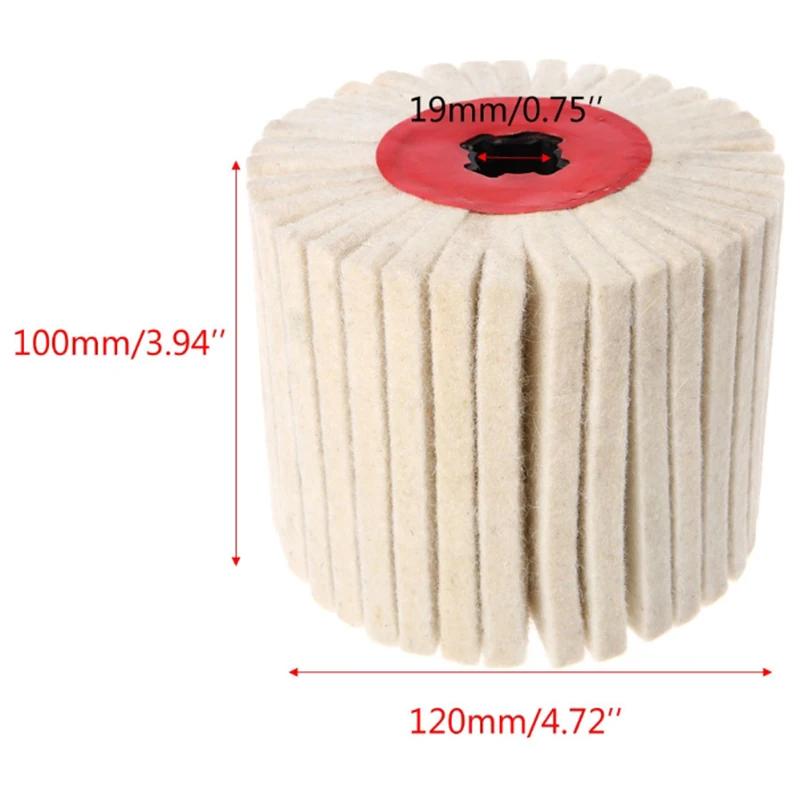 Абразивная шерсть для удаления заусенцев круглая щетка полировки шлифовка