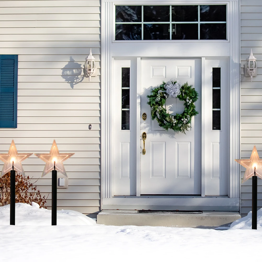 

Светодиодный Рождественские огни производство Garden Stake стенд огни Водонепроницаемый Автомобильная Подсветка рождественские украшения для ...