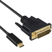 usb3 1 type c to dvi conversion cable usb c to dvi extension cable connected to tv projector