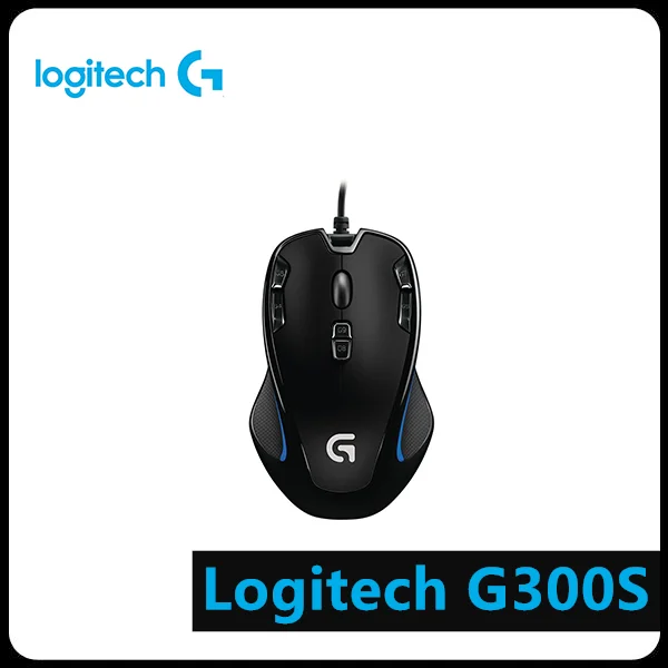 Компьютерная оптическая игровая мышь Logitech G300s 9 программируемых кнопок |