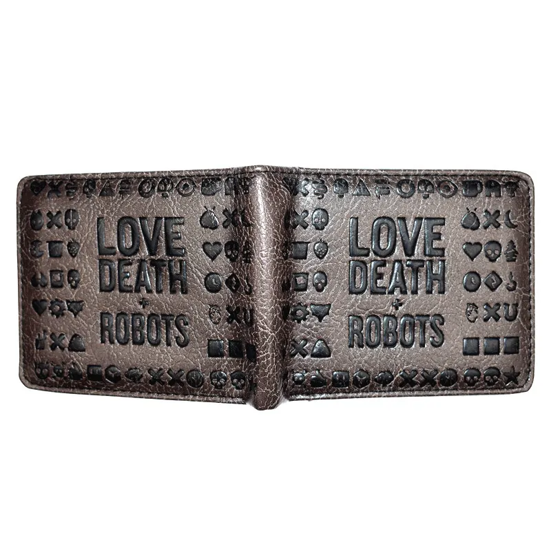 Высокое качество Marshmallow DJ/Love Death& Robots кошельки для молодых мужчин с карманом для монет