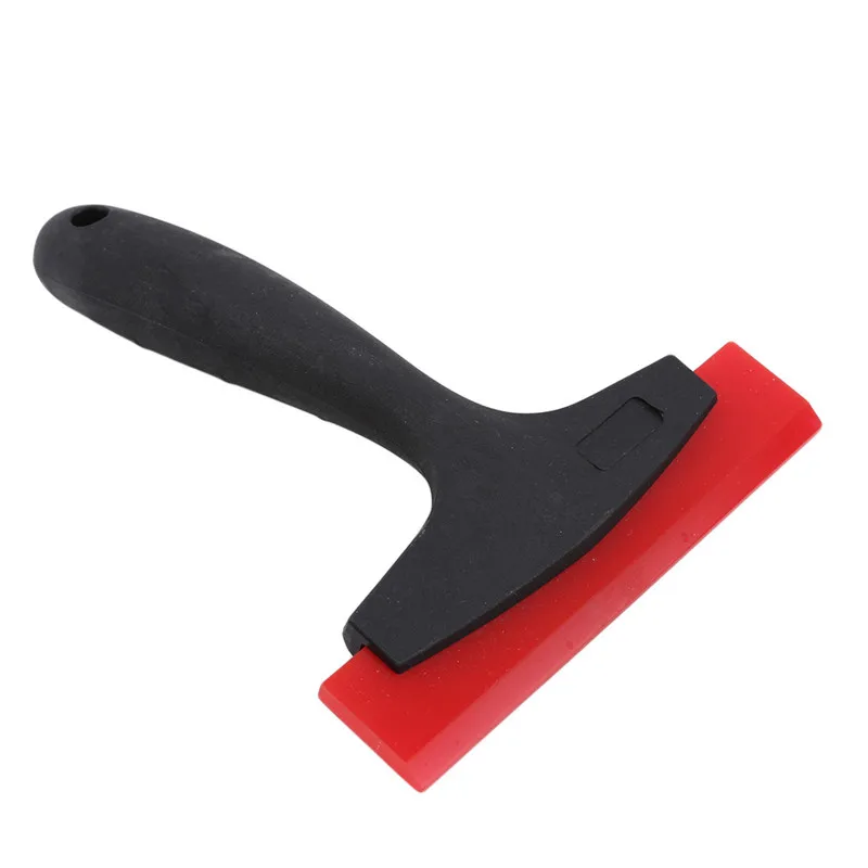 

Red Rubber Eraser With Handle Scraper Tools Squeegee Vinyl Car Wrap Tools Snow Ice Scraper Window Cleaning Tool
