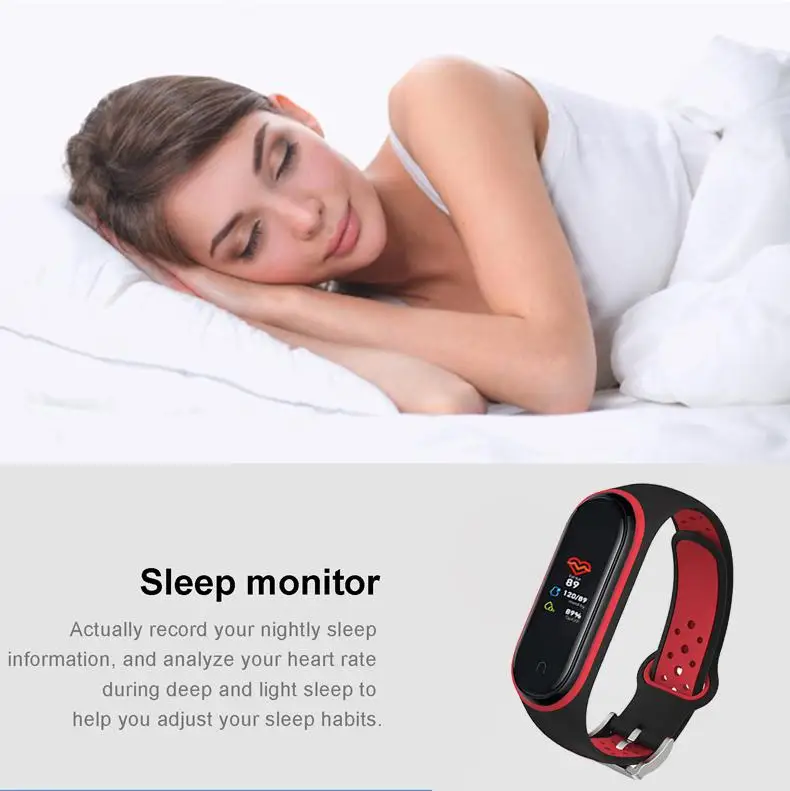 Смарт-браслет TWISTER.CK M4 Plus с цветным экраном пульсометр фитнес-трекер активности