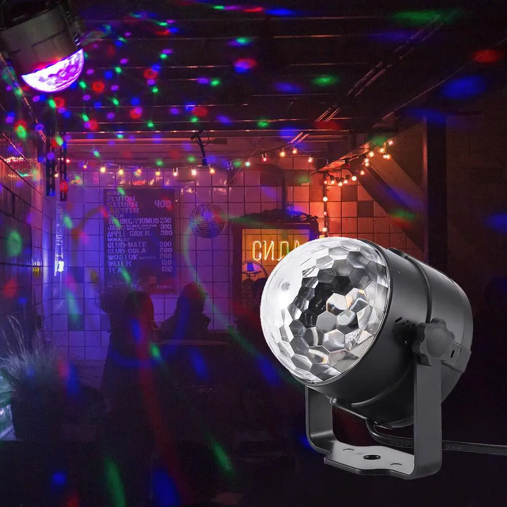 

Strobe Light with Remote Control Christmas Decor KTV Party Stage Light Fantastic 7 Colors DJ Bar Holiday Lighting Luminous