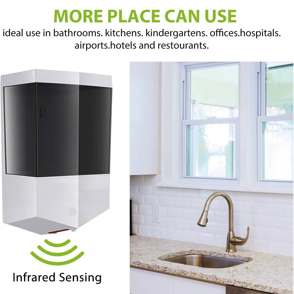 600 мл автоматический диспенсер для мыла жидкое мыло машина дезинфицирующее