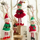 Украшения для дома, ангельская кукла, Рождественская милая кукла-эльф, украшение для рождественской елки, новогодние украшения, рождественский подарок для ребенка,