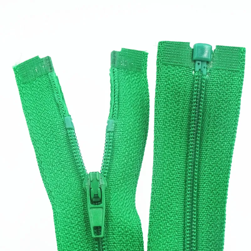 10Pcs 3# Opening Nylon Zippers Tail Resin 20Cm-60Cm Suitable For Clothing | Дом и сад