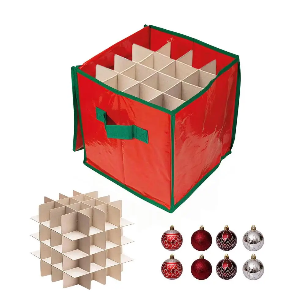 

Christmas Ornament Storage New Christmas Ornament Storage Container Box Stores Up To 64 Holiday Ornaments Christmas Ball Access