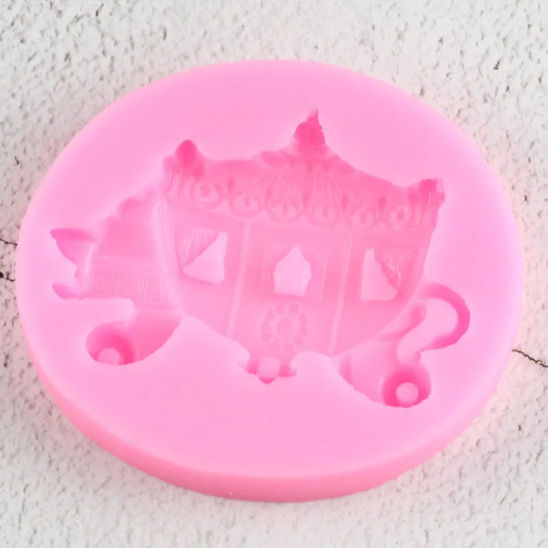 Силиконовая форма сделай сам для детской вечевечерние коляски|Формы тортов| |