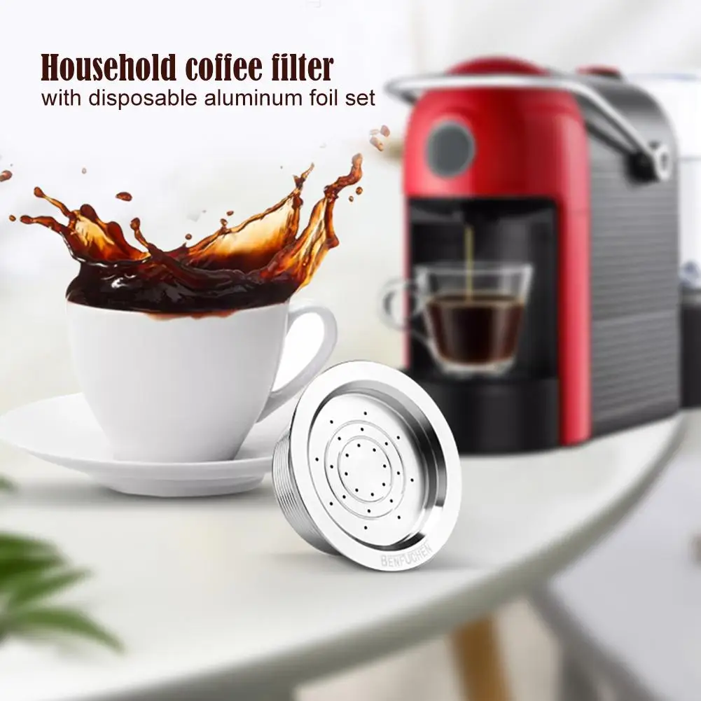 Фильтры для кофе из нержавеющей стали совместимые с итальянской капсулой серии