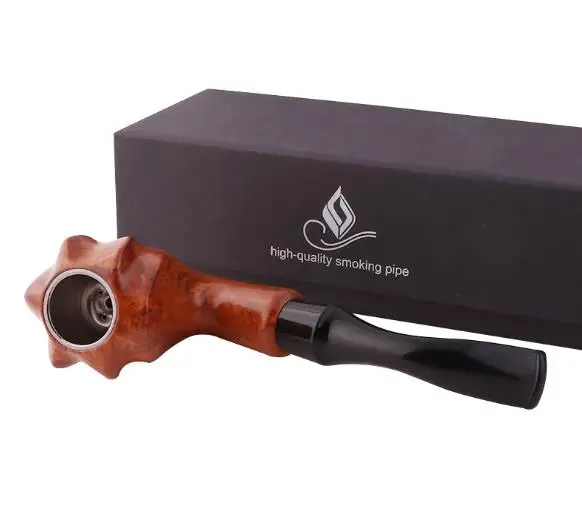 

Классическая полимерная древесная зернистая смола для курения, подарки для сигар, подарок для наргиле, дым-трубка