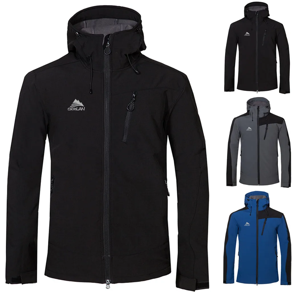 Лыжная куртка мужская Осенняя Повседневная модная Водонепроницаемая