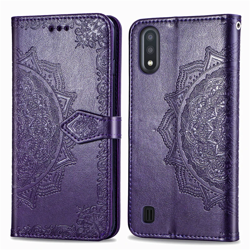 

Wallet Case For Samsung Galaxy A01 Case Samsung A01 Floral Filp Wallet PU Leather Phone Case For Samsung A01 Cover Book 5.7 inch
