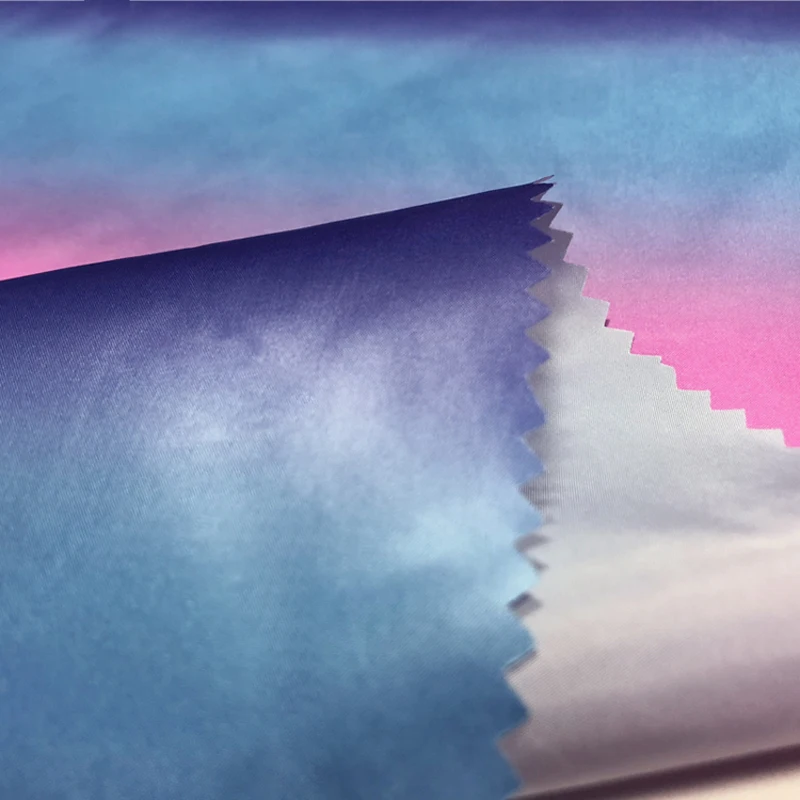 Размер 1*1 5 метров ширина пуховая ткань с принтом плащ градиентным