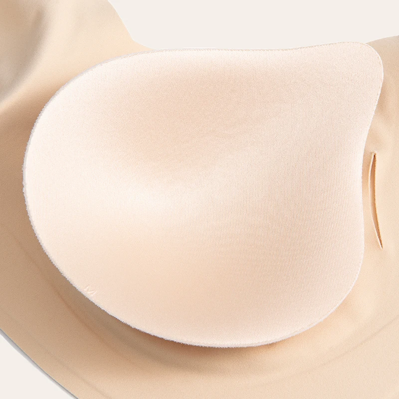 Wingslove Women's Smooth Seamless Bra Wirefree Removable Pads Bralletts Breathable Comfortable Underwear