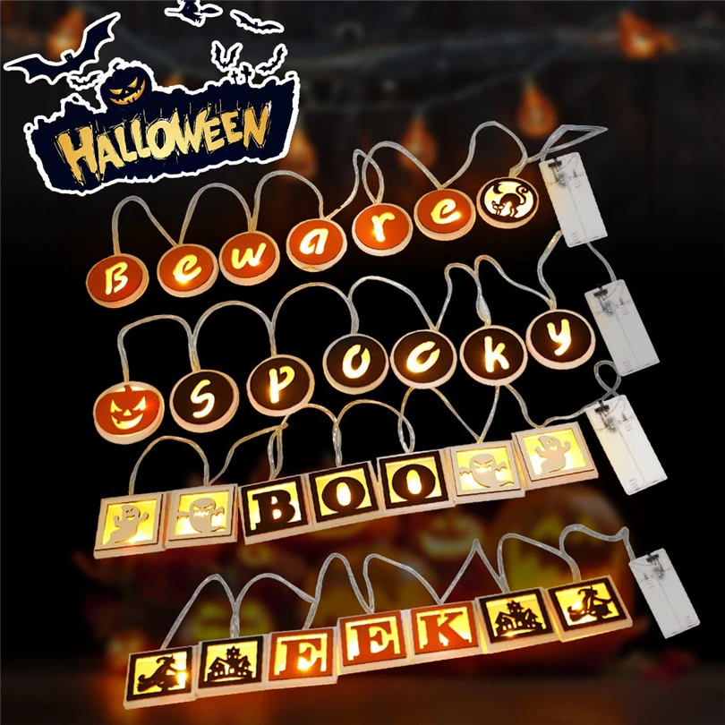 

2020 Хэллоуин DIY Креативный светодиодный светильник Тыква череп лампа домашний сад Хэллоуин вечерние Декор светодиодный светильник Z50