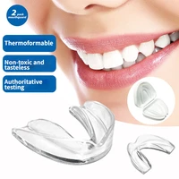 2021 new food grade eva transparent braces night anti molar tooth guard molar protective sleeve