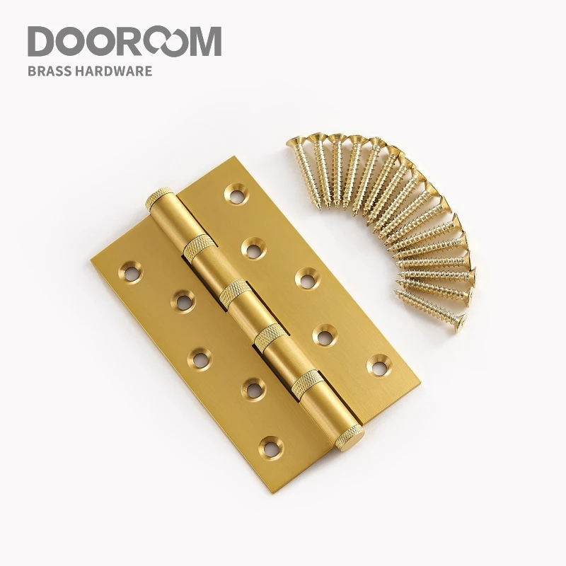 1 шт. дверные петли из латуни свободный слот плавное утолщение бесшумный ручки 4