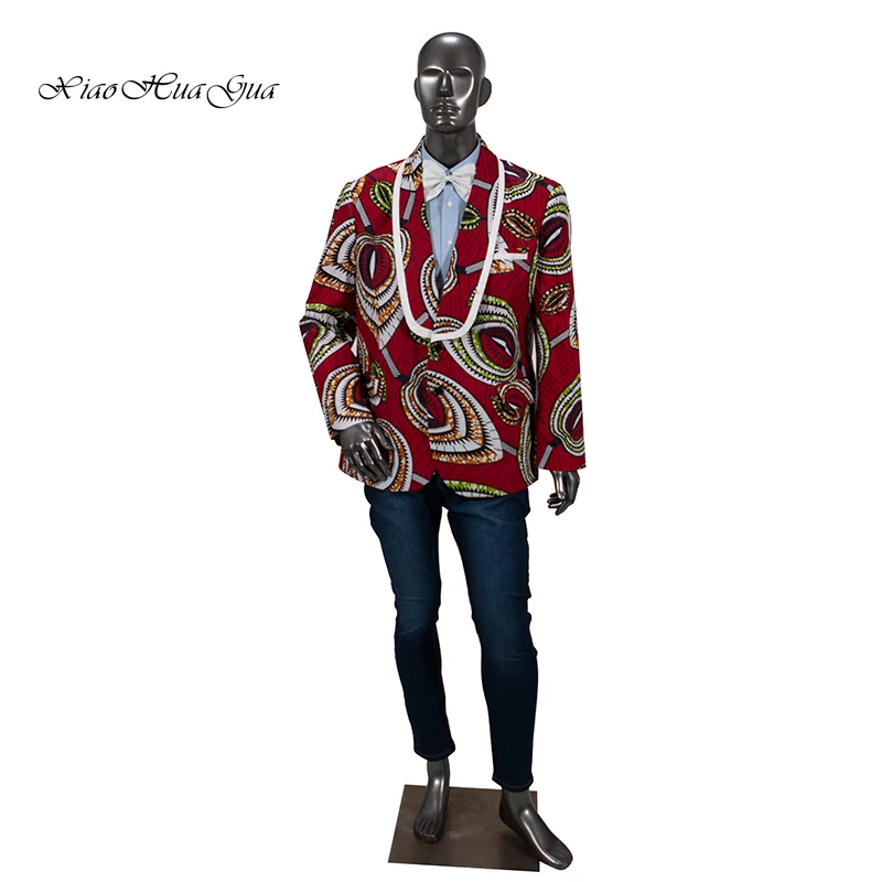 Мужской блейзер с зазубрированным воротником приталенный модный пиджак