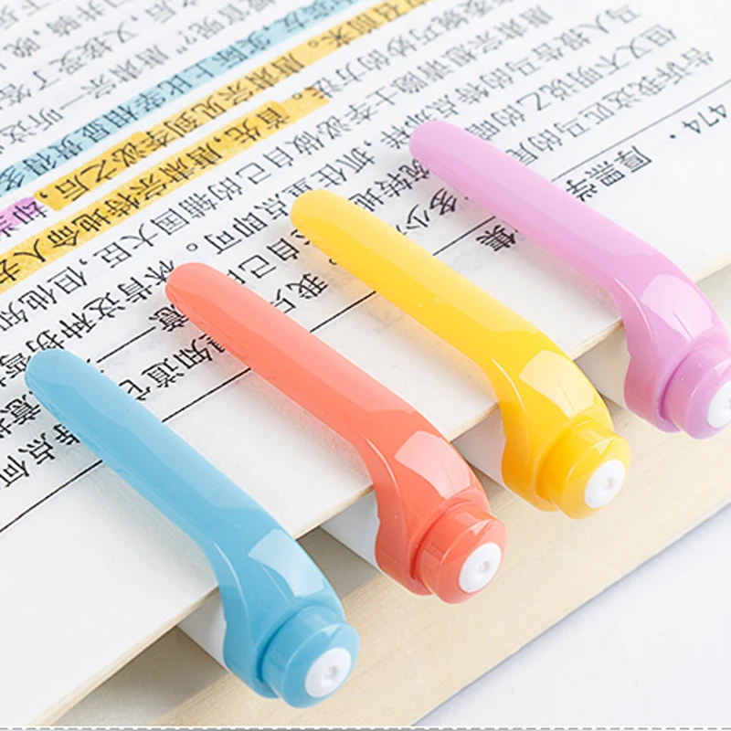 5 шт./лот хайлайтер с принтом зебры для офиса и школы двусторонний круглый носок |