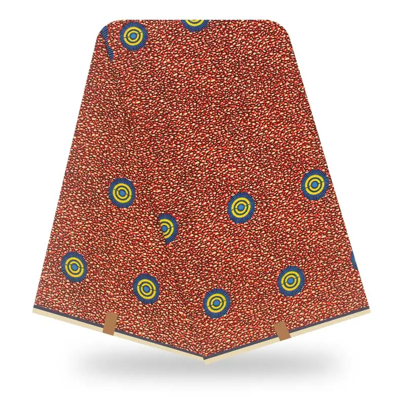 Дешевая оптовая продажа оригинальная ткань из натурального воска африканская 100%