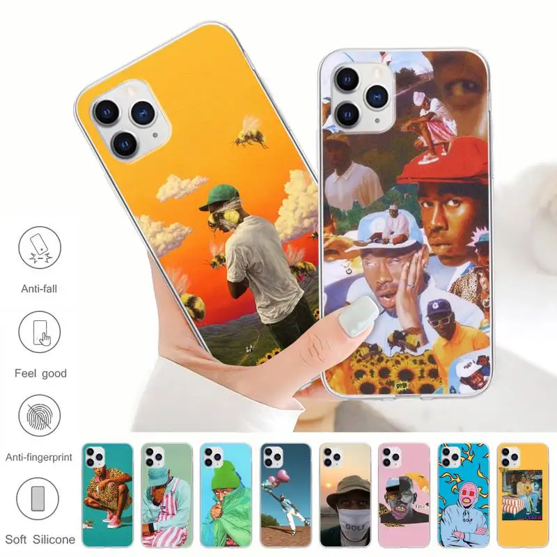 

Tyler The Creator Pop Rap Singer Transparent Phone Case Cover For Huawei P20 P40 Lite P30 Pro P Smart 2019 Honor 10 10i 20 Lite