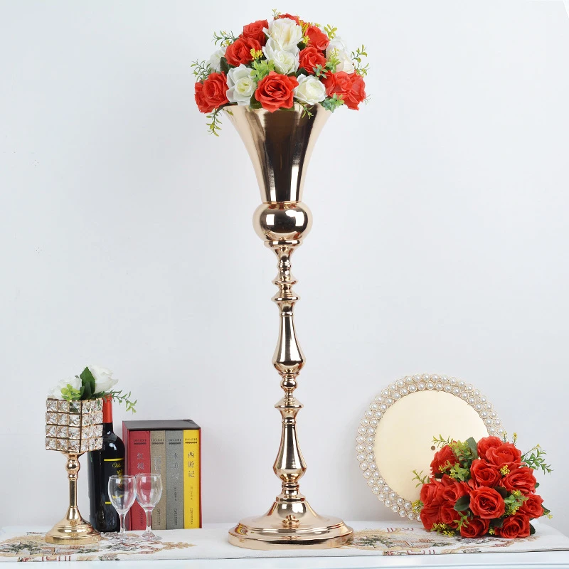 PEANDIM 89 см высокий ваза для цветов Свадебные дороги реквизит вечерние в виде