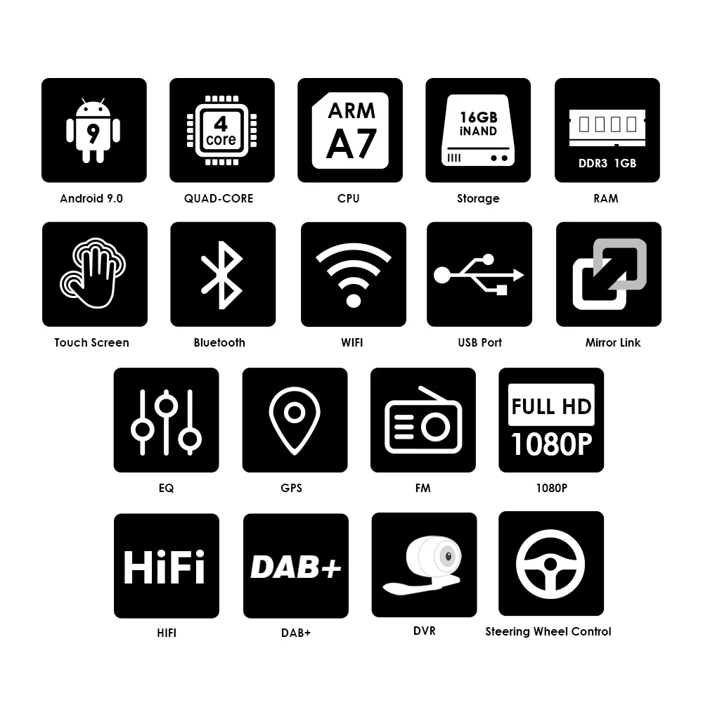 Автомобильный мультимедийный плеер на Android 10 с 9 &quotэкраном GPS Wi-Fi для Suzuki Swift 2011 2012