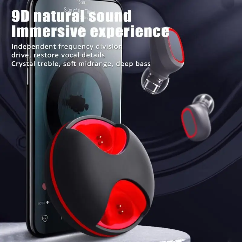 TWS-40 TWS5.0 Jie Li solution портативные вращающиеся бинауральные сенсорные Bluetooth наушники с